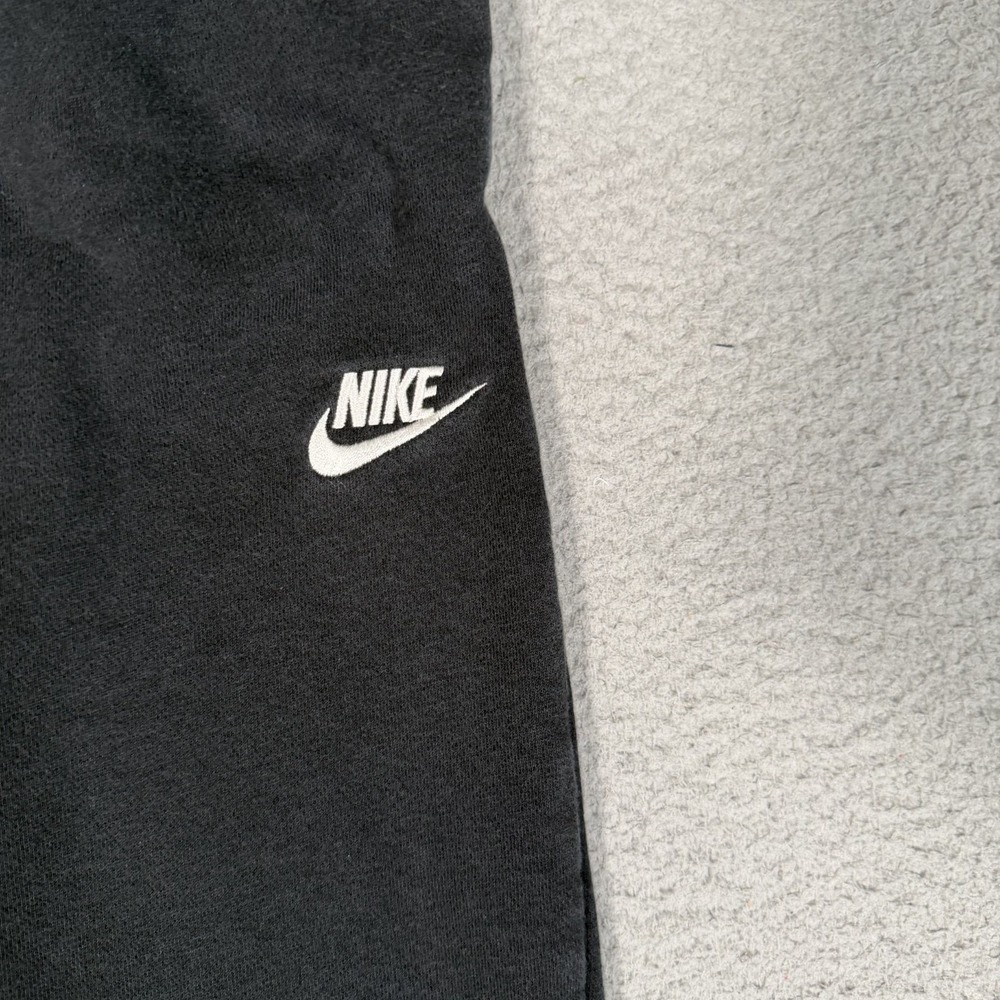 Nike Sportswear Essential Standard Fit Joggers Womens Small Black Fleece Logo - Picture 4 of 13
